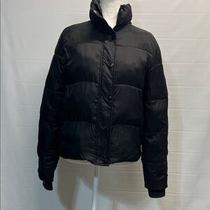 Deluc black puffer jacket size small